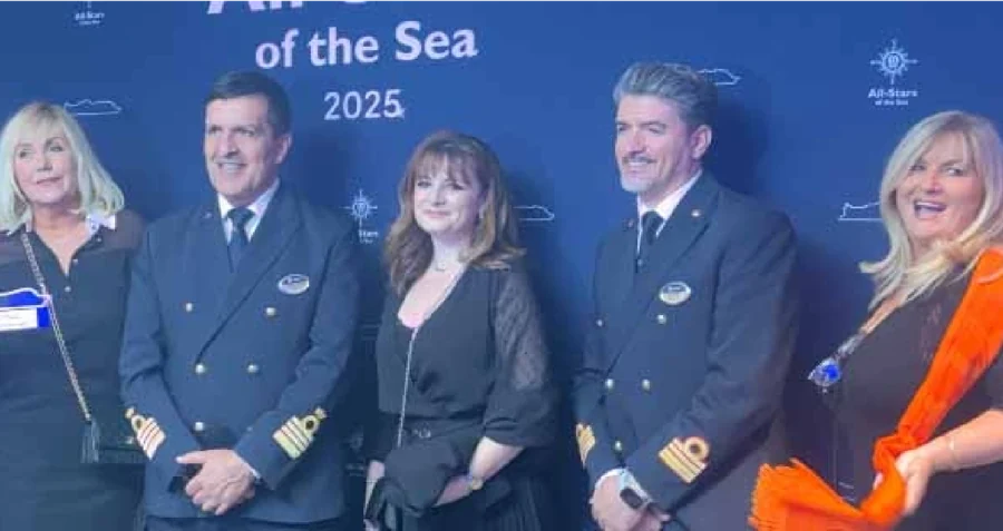 Pauline HANSEN GAUDFRIN, Laurie CATANESE & Isabelle GRACIANO lors de la remise des prix Costa Croisières en 2025